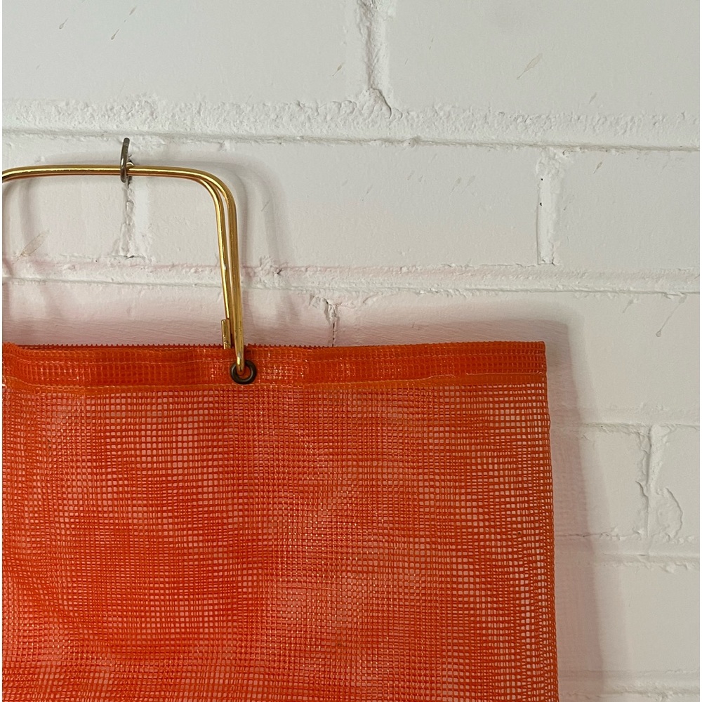 Vintage Plastic Mesh Shopping Bag Gem